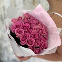 Букет из 25 розовых роз (Flo219)